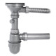 Мойка кухонная Haiba HB8210-G228 Gray 620x500x200