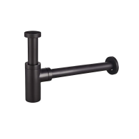 Сифон для умивальника Koer BT-01-05 1 1/4'' (Чорний)