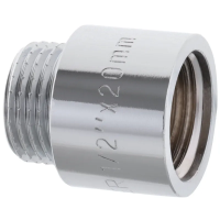 Удлинитель 1/2"-20мм (хром) Koer KF.E06-20.CHR