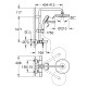 Душова система з термостатом для душу Grohe New Tempesta Cosmop. System