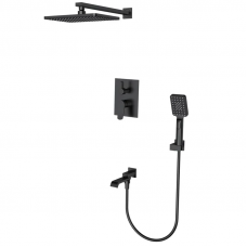 Вбудована душова система Mixxus Premium DALI 009 INNER BOX Black