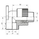 Уголок установочний НР 20x1/2M PPR Koer K0124.PRO