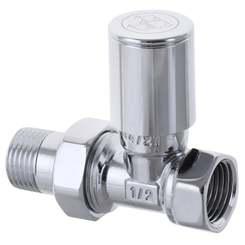 Кран для рушникосушарки прямий Koer KR.532 - 1/2" (Продається по 1 шт.)