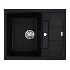 Мийка кухонна Haiba HB8210-G226 Black 620x500x200