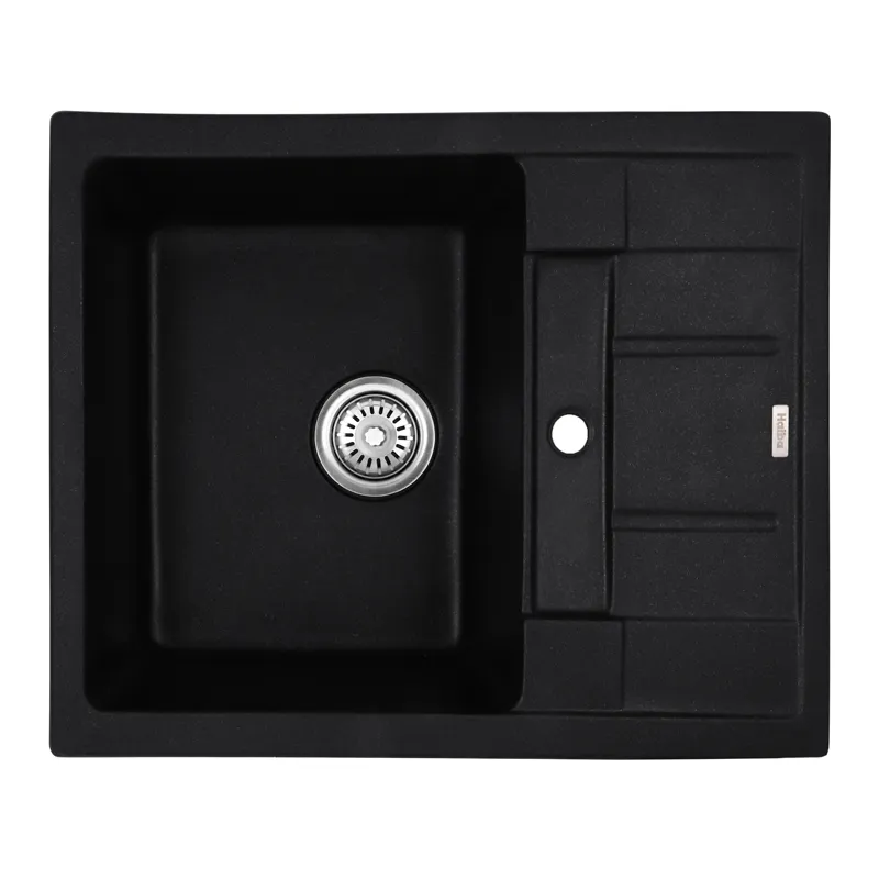 Мойка кухонная Haiba HB8210-G226 Black 620x500x200