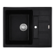 Мойка кухонная Haiba HB8210-G226 Black 620x500x200