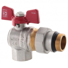 Кран з американкою 3/4" "антипротікання" (Koer KR.228-Gi) кутовий