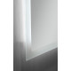 Дзеркало Mixxus FLAT MR04-100x80 з LED Touch, Anti-fog, димером, регулюванням яскравості, годинником (MI692