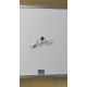 Дзеркало Mixxus FLAT MR04-100x80 з LED Touch, Anti-fog, димером, регулюванням яскравості, годинником (MI692