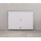 Дзеркало Mixxus FLAT MR04-100x80 з LED Touch, Anti-fog, димером, регулюванням яскравості, годинником (MI692