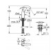 Смеситель для раковины Grohe Essence New