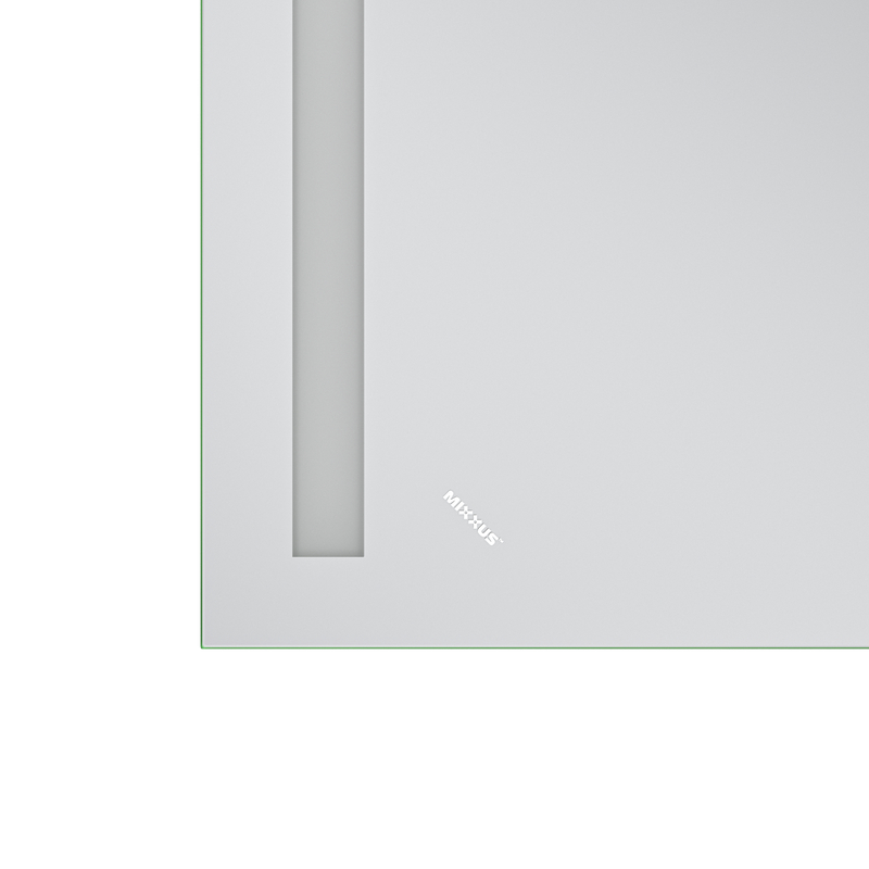 Дзеркало Mixxus Premium LINES MR18-100x70-REVERSE (LED Touch, Анти-туман, димер)