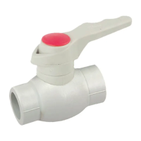 Кран шаровый PPR КШ (ручка) для горячей воды 20 (Koer K0175.PRO)