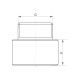 Подовжувач 3/4"-60мм (хром) Koer KF.E08-60.CHR