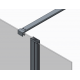 Душова перегородка Koer SR SP03-30x200-TR-01 Walk-In (рухома частина) прозоре скло Easy Clean 8м