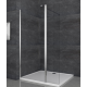 Душова перегородка Koer SR SP03-30x200-TR-01 Walk-In (рухома частина) прозоре скло Easy Clean 8м