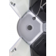 Бокс душовий без гідромасажу Mixxus STRONG SB02-90x90x215-GR SATIN з низьким піддоном