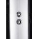 Бокс душовий без гідромасажу Mixxus STRONG SB02-90x90x215-GR SATIN з низьким піддоном