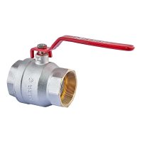 Кран кульовий Koer KR.214 - 3" FF ГГР (ручка "важіль" червона)