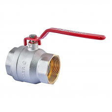 Кран кульовий Koer KR.214 - 3" FF ГГР (ручка "важіль" червона)