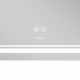 Дзеркало Mixxus Premium QUADRO MR20-100x80 (LED Touch, Анти-туман, димер, лінза)