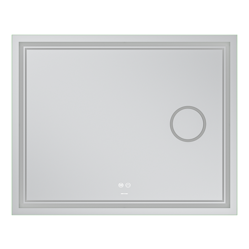 Дзеркало Mixxus Premium QUADRO MR20-100x80 (LED Touch, Анти-туман, димер, лінза)
