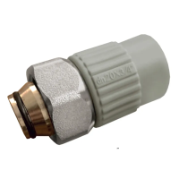 Муфта з євроконусом і накидною гайкою 20x3/4 PPR Koer K0240.PRO