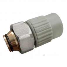 Муфта з євроконусом і накидною гайкою 20x3/4 PPR Koer K0240.PRO