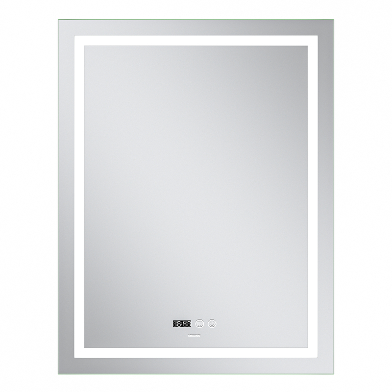 Дзеркало Mixxus Premium FLASH MR21-70x90 (LED Touch, Anti-fog, димер, годинник)