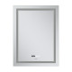 Дзеркало Mixxus Premium FLASH MR21-70x90 (LED Touch, Anti-fog, димер, годинник)