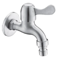Кран для холодной воды 1/2 Mixxus BIB-02 (нерж. сталь)