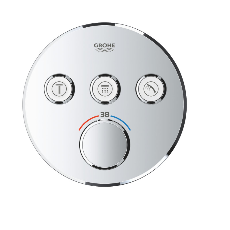 Термостат скрытого монтажа на 3 потребителя Grohe Grohtherm SmartControl