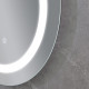 Дзеркало Mixxus PLAIN MC03-60 з LED Touch, Anti-fog, димером, регулюванням яскравості