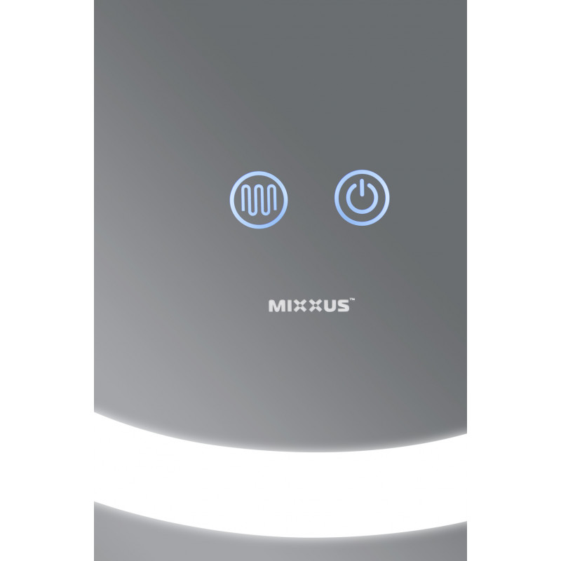 Дзеркало Mixxus PLAIN MC03-60 з LED Touch, Anti-fog, димером, регулюванням яскравості