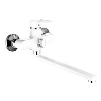 Смеситель для ванны Mixxus Elba 006 (EURO) WHITE