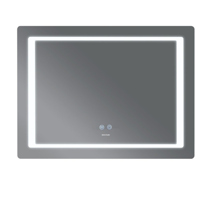 Дзеркало Mixxus STYLE MR13-90x70-REVERSE з LED Touch, Anti-fog, димером, регулюванням яскравості