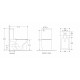 Унітаз-компакт Mixxus Premium QUADRO-0401-T1 610х365х825мм, система змиву TORNADO 1.0