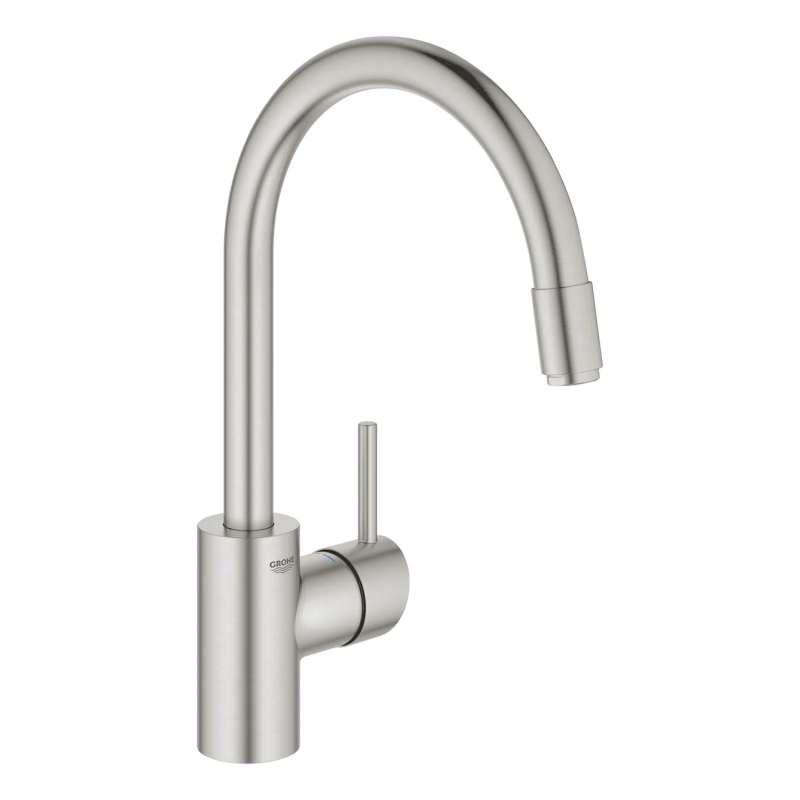 Смеситель для кухни с выдвижным изливом Grohe Concetto new