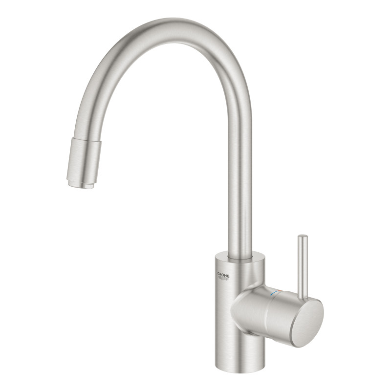 Смеситель для кухни с выдвижным изливом Grohe Concetto new