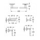 Набір аксесуарів 5 в 1 Grohe Essentials Cube New