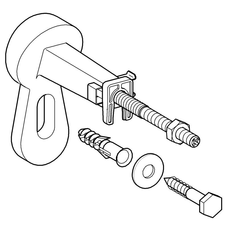 Настінні куточки Grohe Rapid SL