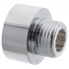 Перехідник (конектор) 1/2"х3/4" (хром) Koer KF.A0608.CHR