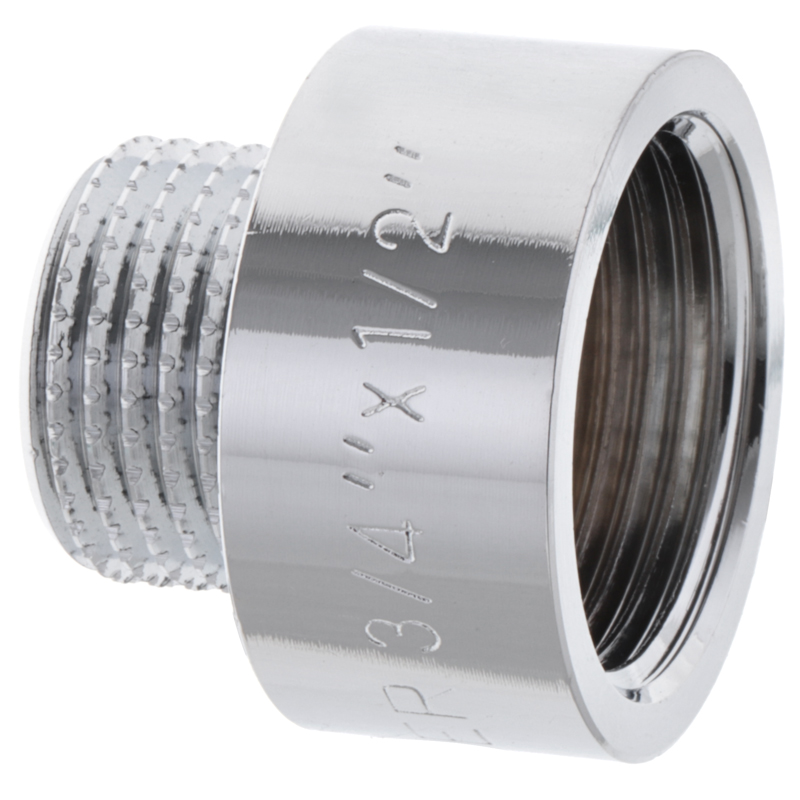 Перехідник (конектор) 1/2"х3/4" (хром) Koer KF.A0608.CHR