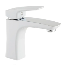Смеситель для умывальника Mixxus Premium Patrick 001 гайка (White)