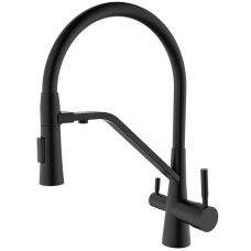 Смеситель для кухні Mixxus Premium Magnet 021 BLACK REFL.BLACK