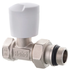 Кран радіаторний Roho R5561-050 - 1/2" прямий (антипротікання)