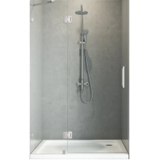 Двері в нішу Koer SR SD04-120x200-TR-01 прозоре скло Easy Clean 10мм, хром