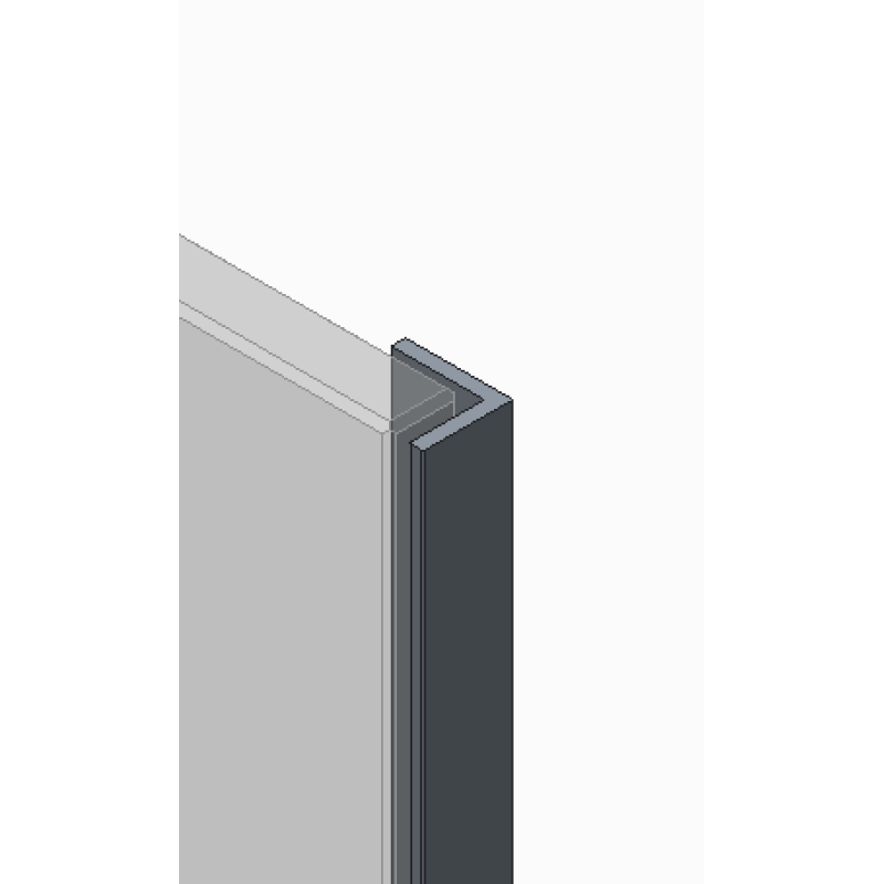 Двері в нішу Koer SR SD04-120x200-TR-01 прозоре скло Easy Clean 10мм, хром