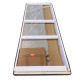 Двері в нішу Koer SR SD04-120x200-TR-01 прозоре скло Easy Clean 10мм, хром