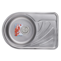 Мойка кухонная Haiba 67x44 (decor)